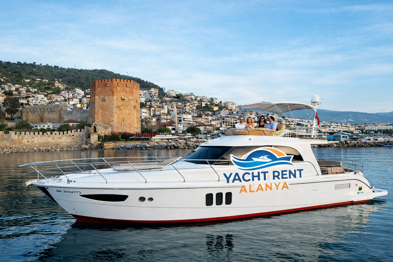 Alanya Özel Tekne Kiralama | Yacht Infinity